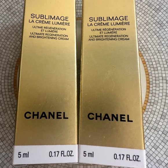 Chanel SUBLIMAGE LE CREME LUMIERE BRIGHTENING X 2 tubes each of 5 ml - Picture 2 of 7